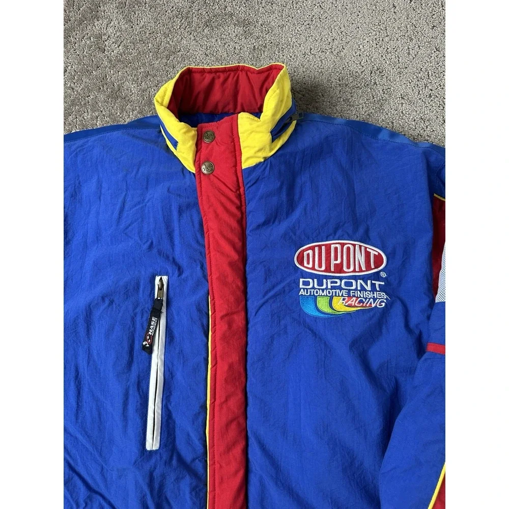 Vintage Racing Jacket 90s Chase Authentics DuPont Jeff Gordon #24 NASCAR, Size M